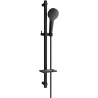 Mexen DQ05 schwarzes, verschiebbares Duschset - 785054581-70