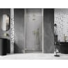 Mexen Lunar-F Falttür Dusche links 90 cm, transparent, gebürstet Gold - 836-090-000-55-00-L