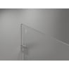 Mexen Lunar-F Duschfaltüren links 65 cm, transparent, gebürsteter Nickel - 836-065-000-97-00-L