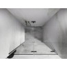 Mexen Lunar-F faltbare Duschabtrennung rechts 60 cm, transparent, Chrom - 836-060-000-01-00-P