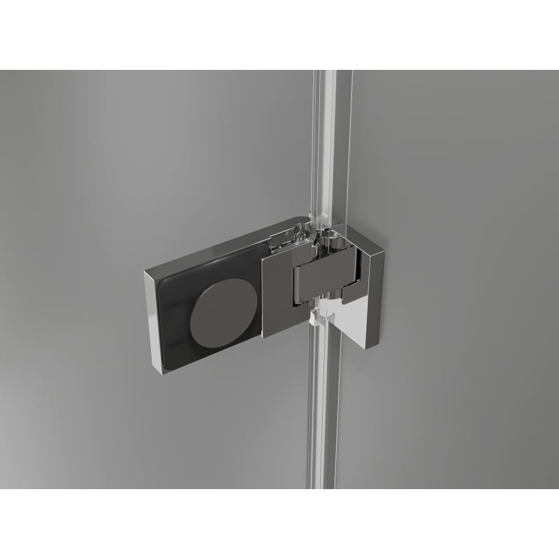 Mexen Lunar-F Falttür Dusche rechts 70 cm, transparent, chrom - 836-070-000-01-00-P
