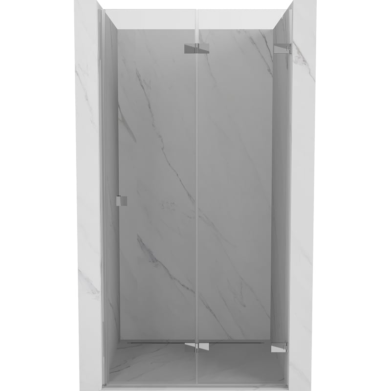 Mexen Lunar-F Falttür Dusche rechts 70 cm, transparent, chrom - 836-070-000-01-00-P