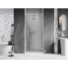 Mexen Lunar-F Klappduschabtrennung rechts 75 cm, transparent, Chrom - 836-075-000-01-00-P