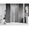 Mexen Lunar-F Falttür Dusche Rechts 95 cm, transparent, Chrom - 836-095-000-01-00-P