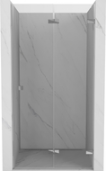 Mexen Lunar-F Duschfaltwand rechts 100 cm, transparent, Chrom - 836-100-000-01-00-P