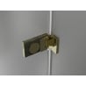 Mexen Lunar-F Falttür für Dusche rechts 70 cm, transparent, gold - 836-070-000-50-00-P