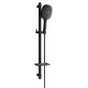Mexen DQ22 schwarzes, verschiebbares Duschset - 785224581-70