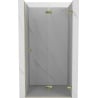 Mexen Lunar-F faltbare Duschtür rechts 95 cm, transparent, golden - 836-095-000-50-00-P
