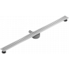 Mexen Flat 360° Slim drehbarer Linienablauf 140 cm, Edelstahl - 1041140