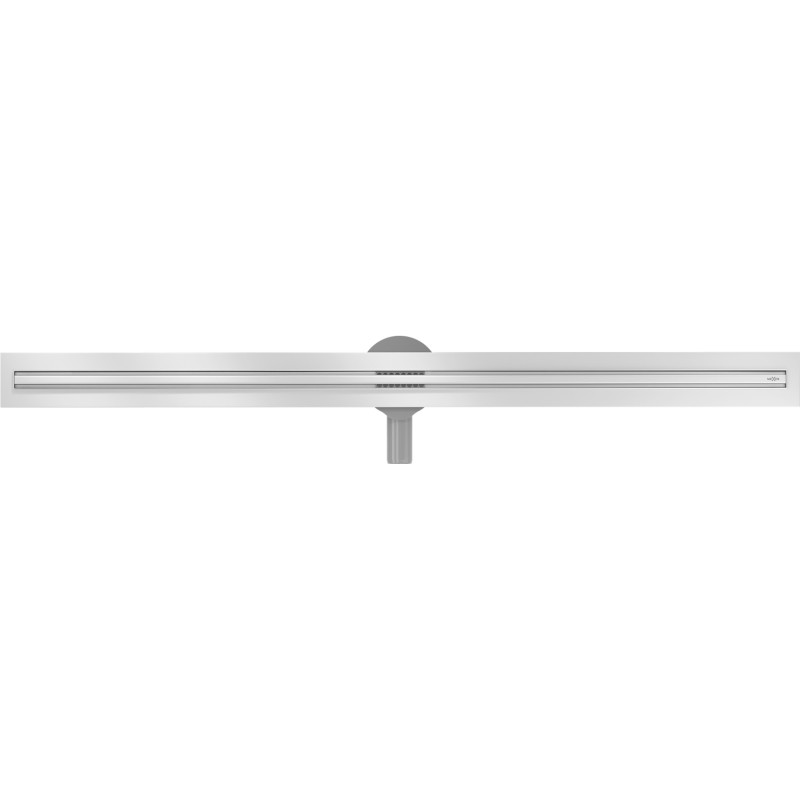Mexen Flat 360° Slim Drehbarer Linienablauf 150 cm, Inox - 1041150
