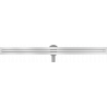 Mexen Flat 360° Slim Rotationsfähiger Linienablauf 150 cm, Edelstahl - 1041150
