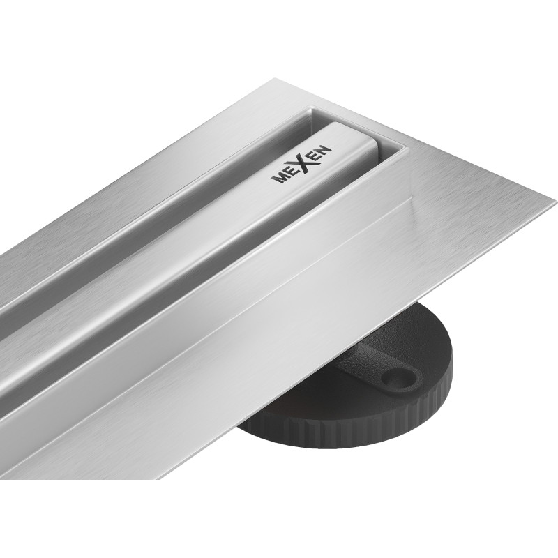 Mexen Flat 360° Slim drehbare Linienentwässerung 160 cm, Edelstahl - 1041160