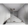 Mexen Lunar-F Falttür für Dusche rechts 70 cm, transparent, gebürstetes Kupfer - 836-070-000-65-00-P