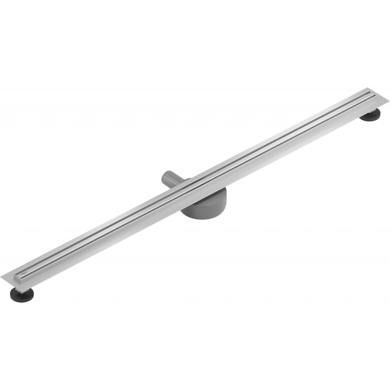 Mexen Flat 360° Slim linare drehbare Abflussrinne 180 cm, Inox - 1041180