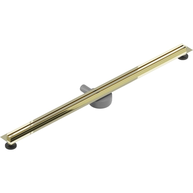 Mexen Flat 360° Slim Drehbare Linienentwässerung 130 cm, Gold - 1541130
