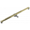 Mexen Flat 360° Slim drehbarer Ablaufrinne 140 cm, Gold - 1541140