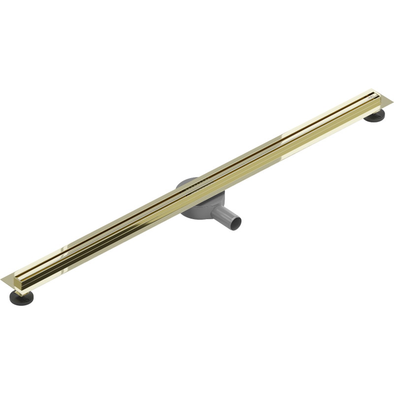 Mexen Flat 360° Slim drehbare Linienentwässerung 160 cm, gold - 1541160