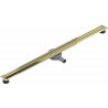 Mexen Flat 360° Slim rotierbarer Linearabfluss 160 cm, Gold - 1541160