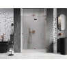 Mexen Lunar L rechte Duschtür, 140 cm, transparent, Roségold - 834L-140-000-60-00-P
