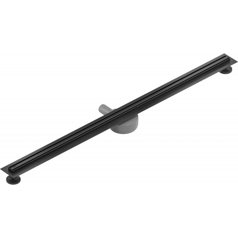 Mexen Flat 360° Slim drehbarer Linienabfluss 160 cm, schwarz - 1741160