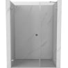 Mexen Lunar-B Duschabtrennung schwenkbar links 110 cm, transparent, Chrom - 832S-110-050-01-00-L