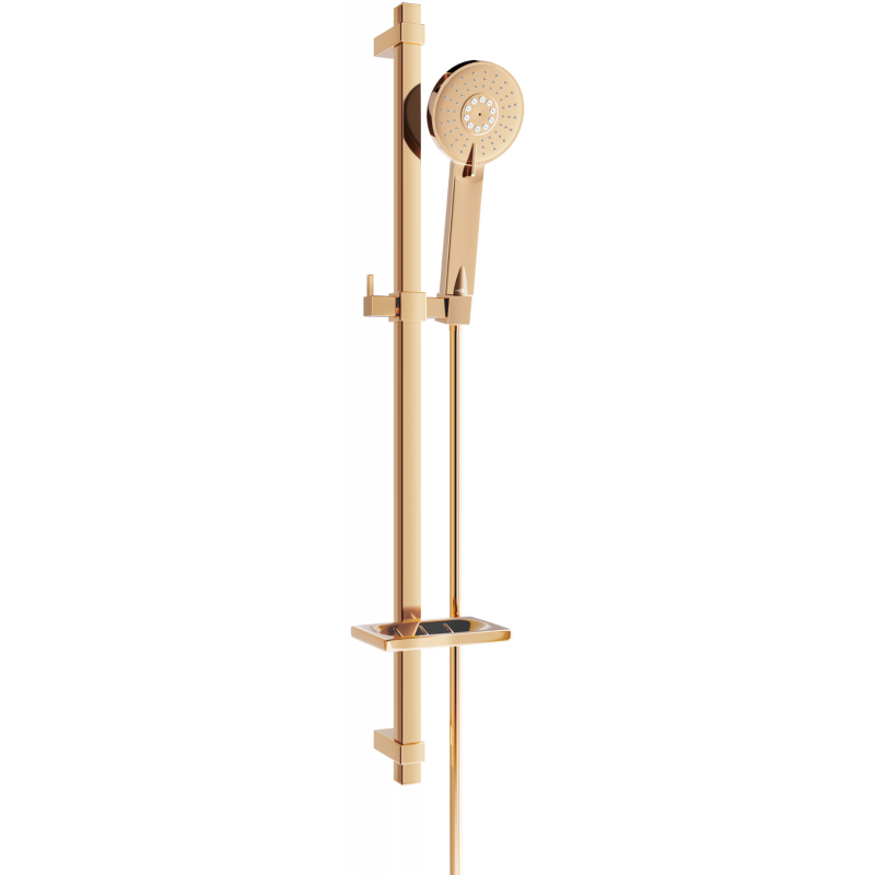 Mexen DQ40 verschiebbare Duschgarnitur, Roségold - 785404581-60