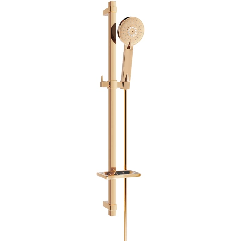 Mexen DQ40 verstellbares Duschset, Roségold - 785404581-60