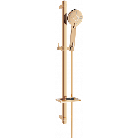 Mexen DQ40 verschiebbare Duschgarnitur, Roségold - 785404581-60