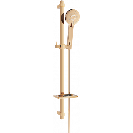 Mexen DQ40 verstellbares Duschset, Roségold - 785404581-60