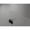 Mexen Lunar-F Duschfaltwand rechts 95 cm, transparent, schwarz - 836-095-000-70-00-P