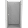 Mexen Lunar-B Duschflügeltür rechts 60 cm, transparent, gebürsteter Nickel - 832-060-000-97-00-P