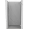 Mexen Lunar-B Duschpendeltür Rechts 90 cm, transparent, gebürsteter Nickel - 832-090-000-97-00-P