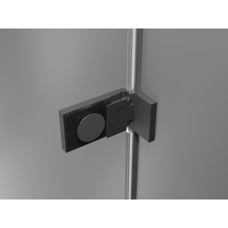 Mexen Lunar-F Falttür rechts 100 cm, transparent, Gun Metal - 836-100-000-95-00-P
