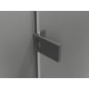 Mexen Lunar-F Falttür rechts 100 cm, transparent, Gun Metal - 836-100-000-95-00-P