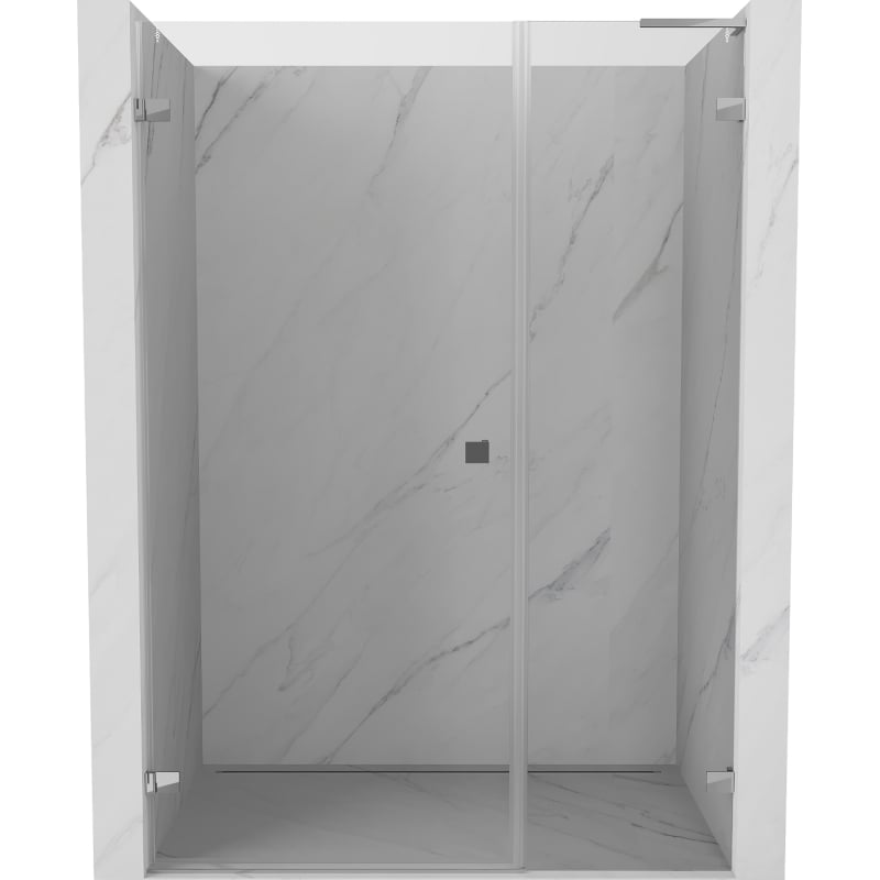 Mexen Lunar-B L Duschschwingtür links 135 cm, transparent, chrom - 832SL-135-050-01-00-L