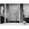 Mexen Lunar-B L Duschdrehtür links 130 cm, transparent, gold - 832SL-130-050-50-00-L