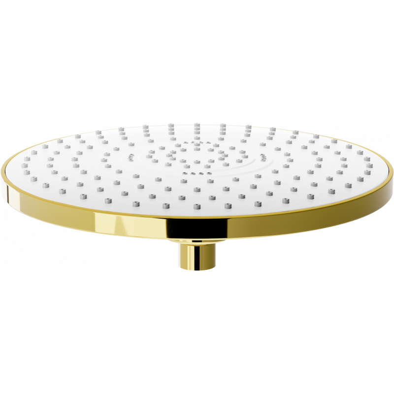 Mexen D-05 Regenduschkopf 22 cm, gold/weiß - 79705-50