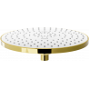 Mexen D-05 Regenduschkopf 22 cm, gold/weiß - 79705-50