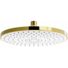 Mexen D-05 Regenduschkopf 22 cm, gold/weiß - 79705-50