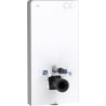 Mexen Tex Air G Aufputzrahmen pneumatisch für WC, weißes Glas - 61150A-20