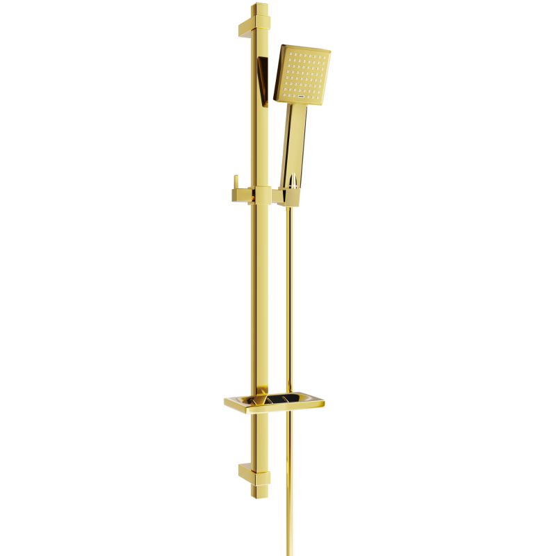 Mexen DQ45 Schiebe-Dusch-Set, Gold - 785454581-50