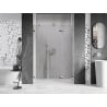 Mexen Lunar-F Falttür für die Dusche rechts 125 cm, transparent, Chrom - 836S-125-050-01-00-P