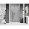 Mexen Lunar-F Duschfaltwand rechts 130 cm, transparent, Chrom - 836S-130-050-01-00-P
