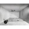 Mexen Lunar-F Duschfaltwand rechts 130 cm, transparent, Chrom - 836S-130-050-01-00-P