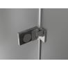 Mexen Lunar-F Falttür Dusche Rechts 135 cm, transparent, Chrom - 836S-135-050-01-00-P