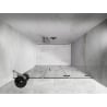 Mexen Lunar-F Falttür Dusche Rechts 135 cm, transparent, Chrom - 836S-135-050-01-00-P