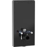 Mexen Tex Air G Pneumatischer Vorwandrahmen für WC, schwarzes Glas - 61150A-70