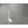 Mexen Lunar-F Duschfaltwand rechts 135 cm, transparent, weiß - 836S-135-050-20-00-P