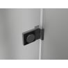 Mexen Lunar-B Duschdrehtür links 115 cm, transparent, Gunmetal - 832S-115-050-95-00-L