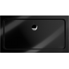 Mexen Flat rechteckige Duschwanne Slim 130 x 70 cm, schwarz, Siphon chrom - 40707013